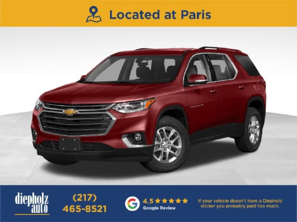 Used 2020 Chevrolet Traverse LT Leather SUV