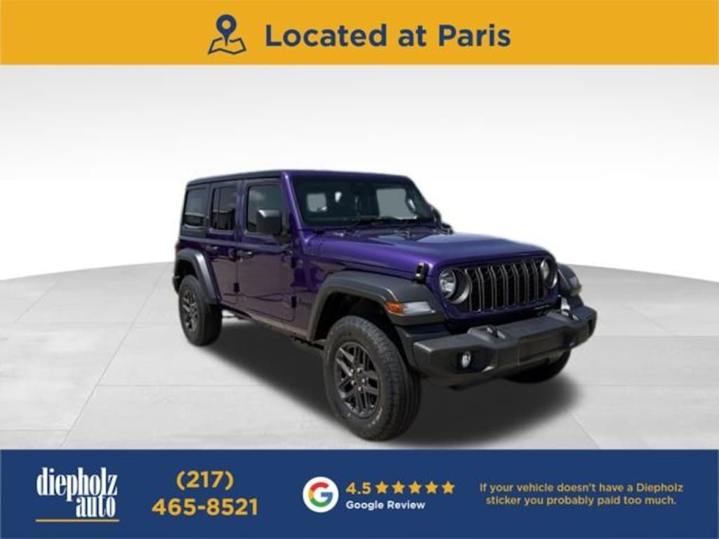 New 2026 Jeep Wrangler 4-Door Sport RHD 4x4 Sport Utility