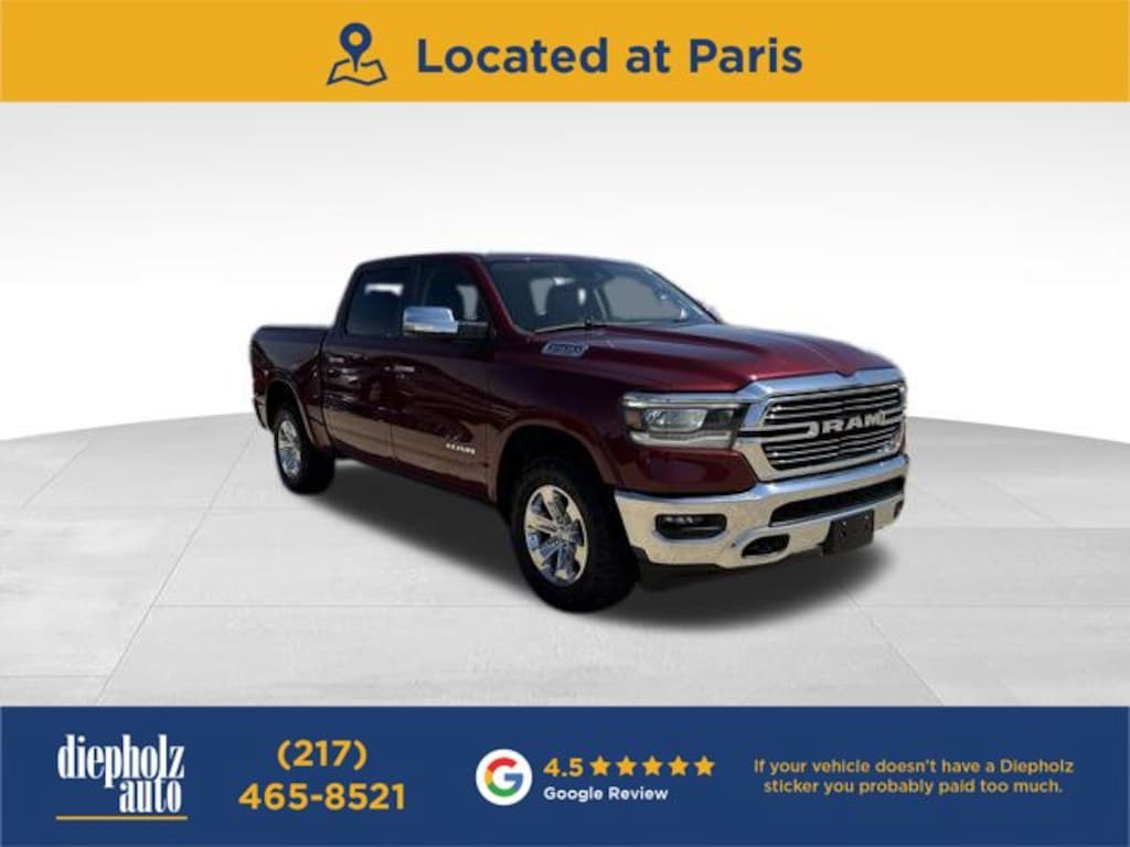 Used 2021 Ram 1500 Laramie Truck