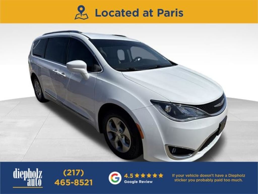 Used 2017 Chrysler Pacifica Touring L Plus Minivan/Van