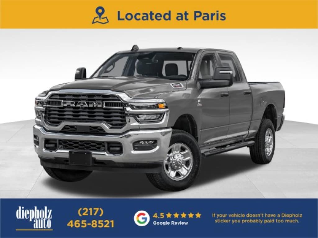 New 2027 Ram 2500 TRADESMAN CREW CAB 4X4 6'4 BOX Pickup