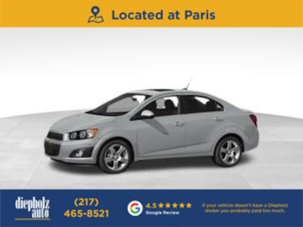 Used 2013 Chevrolet Sonic LT Sedan