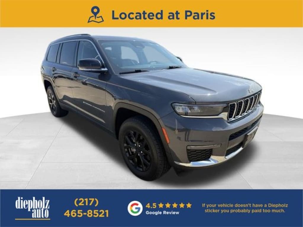 Used 2022 Jeep Grand Cherokee L Limited SUV