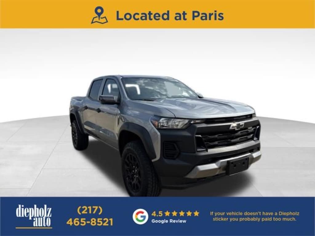 Certified 2025 Chevrolet Colorado Trail Boss Truck