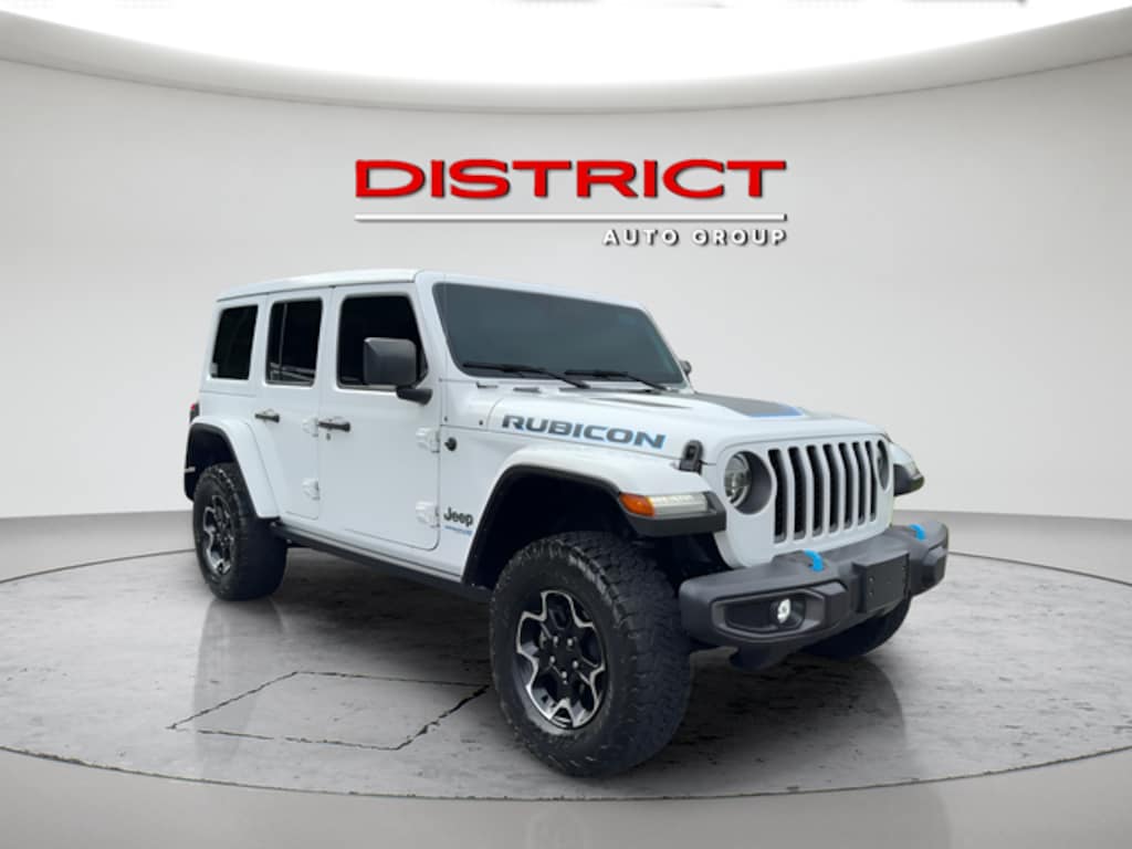 Used 2021 Jeep Wrangler Unlimited Rubicon 4xe SUV