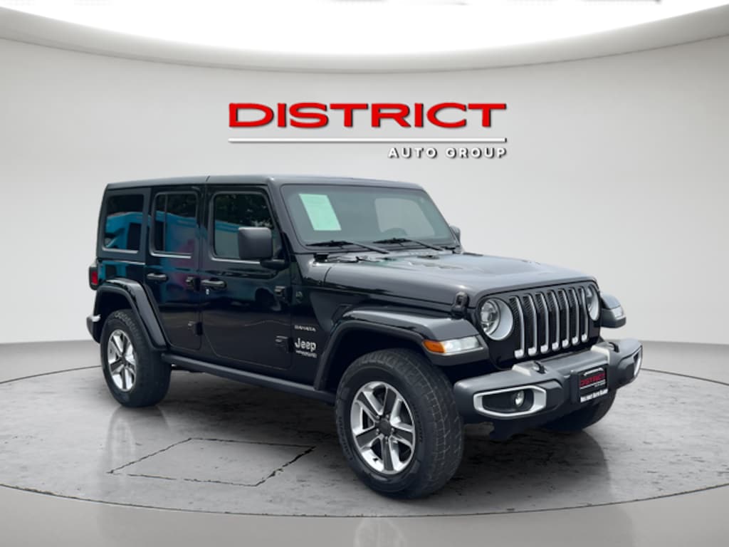 Used 2019 Jeep Wrangler Unlimited Sahara 4x4 SUV