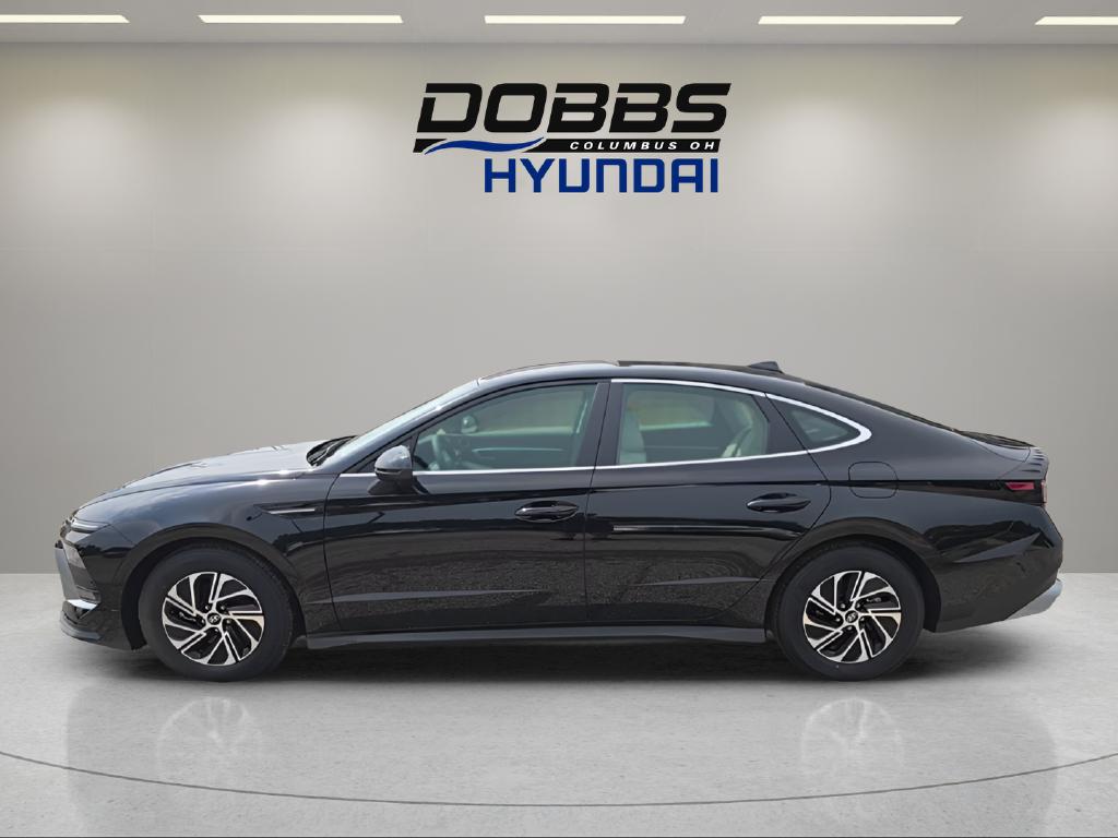 New 2026 Hyundai Sonata Hybrid Blue Sedan