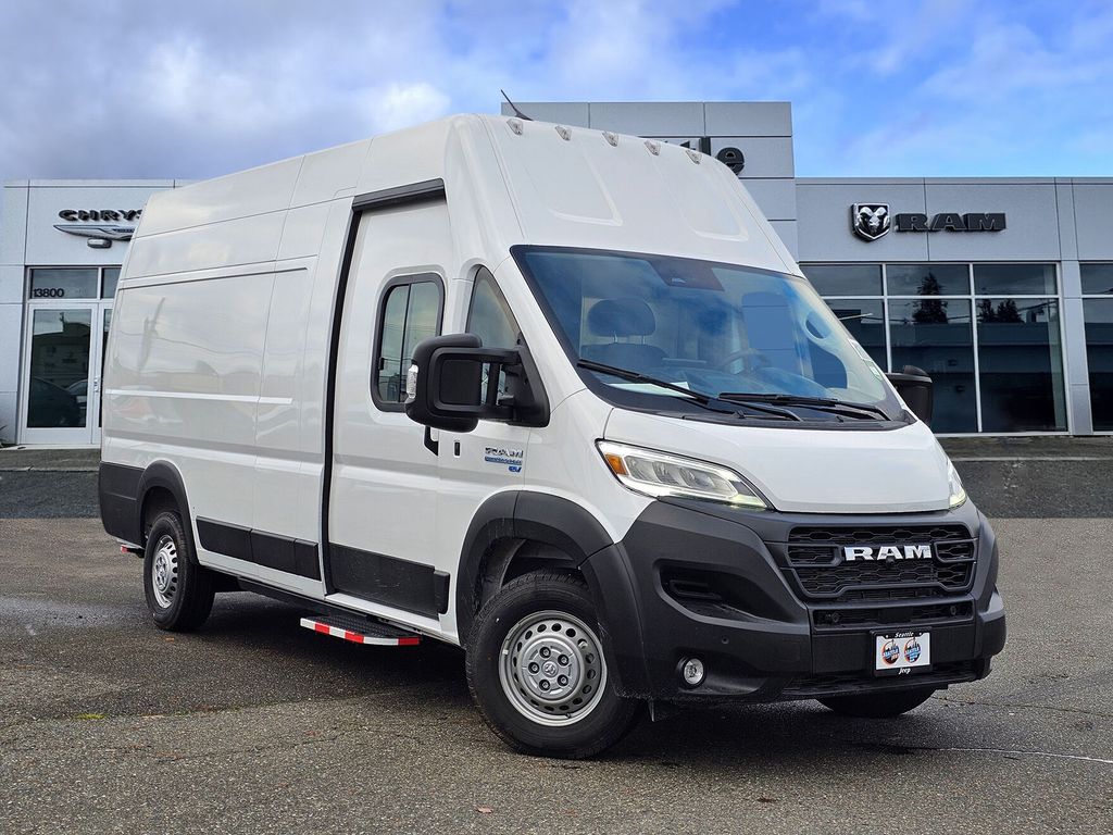 New 2024 Ram ProMaster PROMASTER EV SUPER HIGH ROOF 159â WB EXT Cargo Van