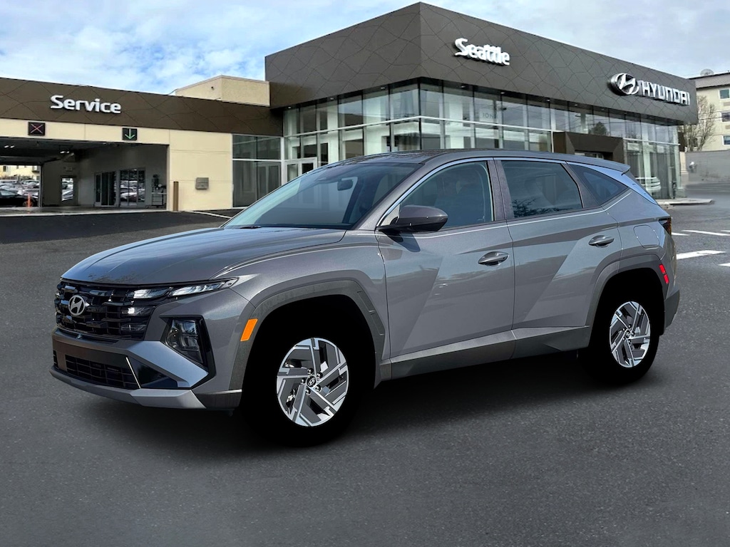 New 2026 Hyundai Tucson Hybrid Blue SUV