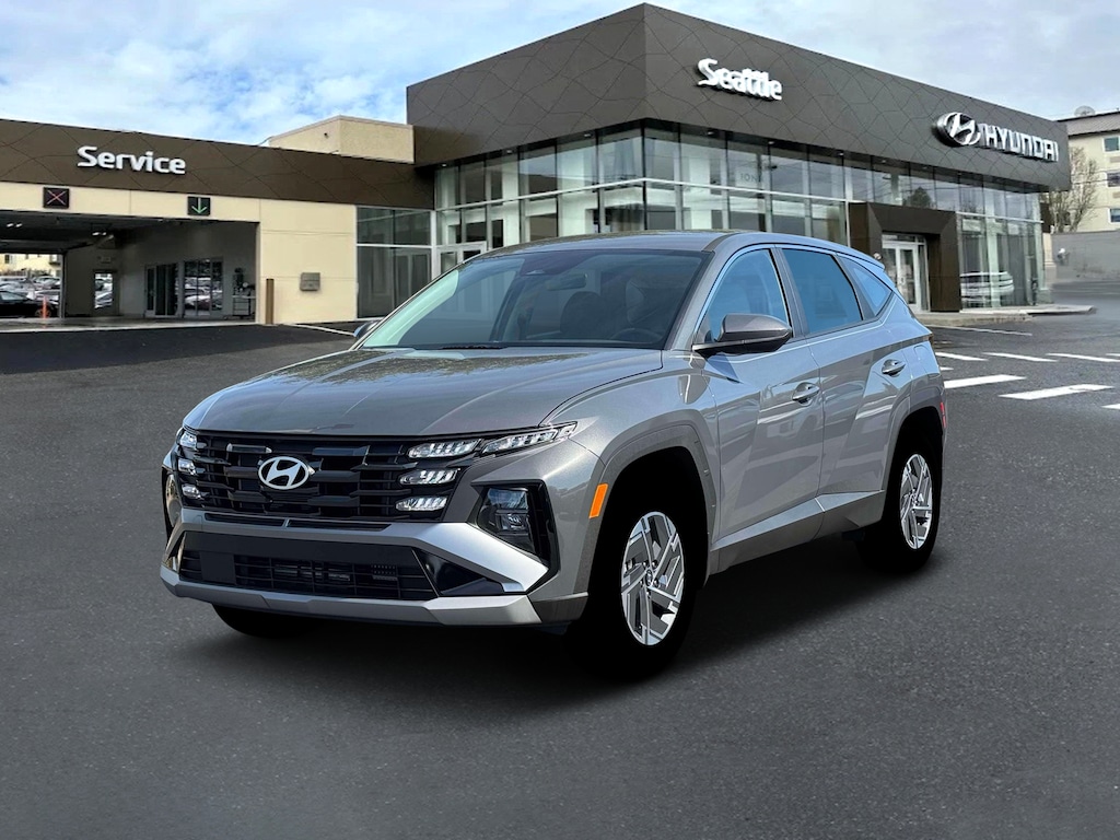 New 2026 Hyundai Tucson Hybrid Blue SUV