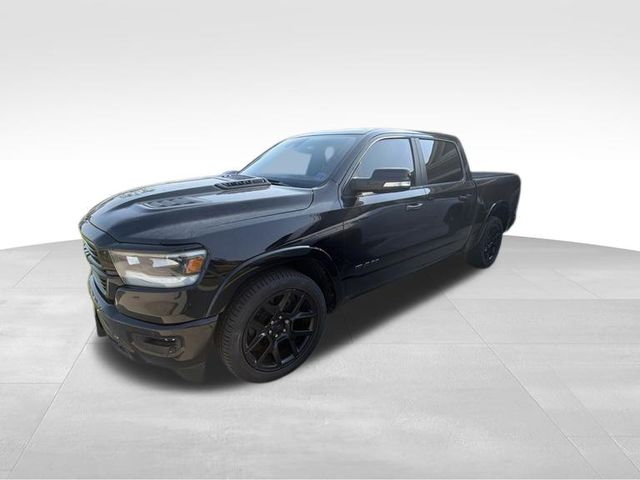 Used 2021 RAM Ram 1500 Pickup Laramie with VIN 1C6SRFJT1MN603145 for sale in Burnsville, Minnesota
