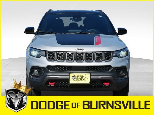 Used 2024 Jeep Compass Trailhawk with VIN 3C4NJDDN2RT118809 for sale in Burnsville, Minnesota