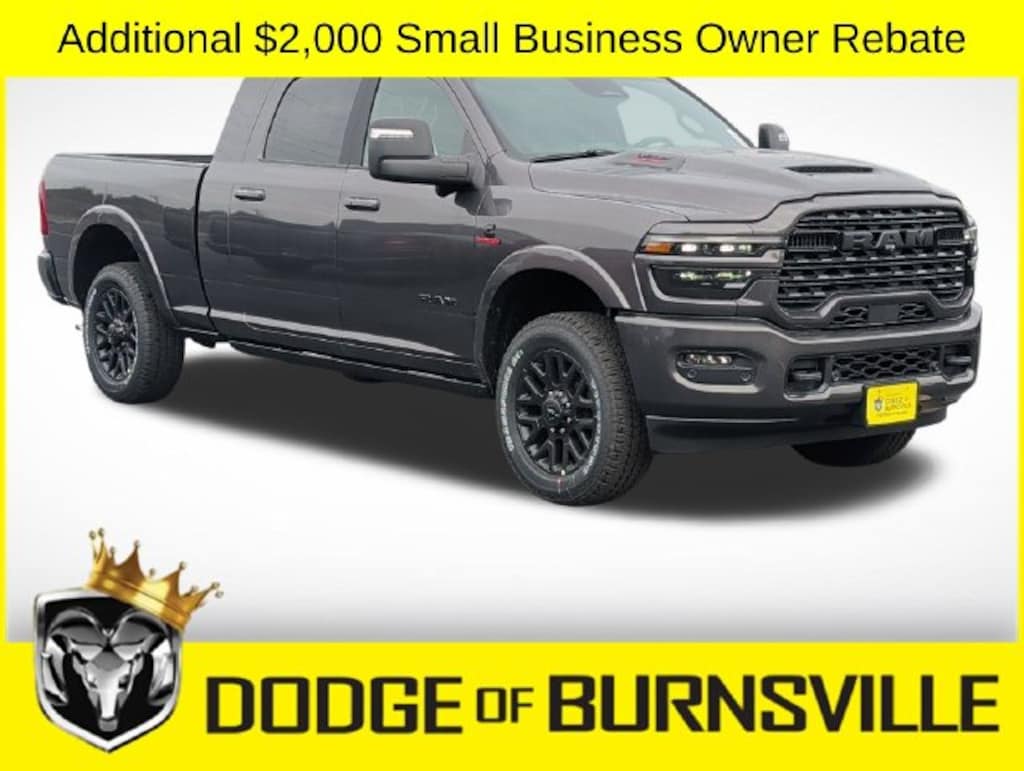 New 2027 Ram 3500 LIMITED MEGA CAB 4X4 6'4 BOX Pickup