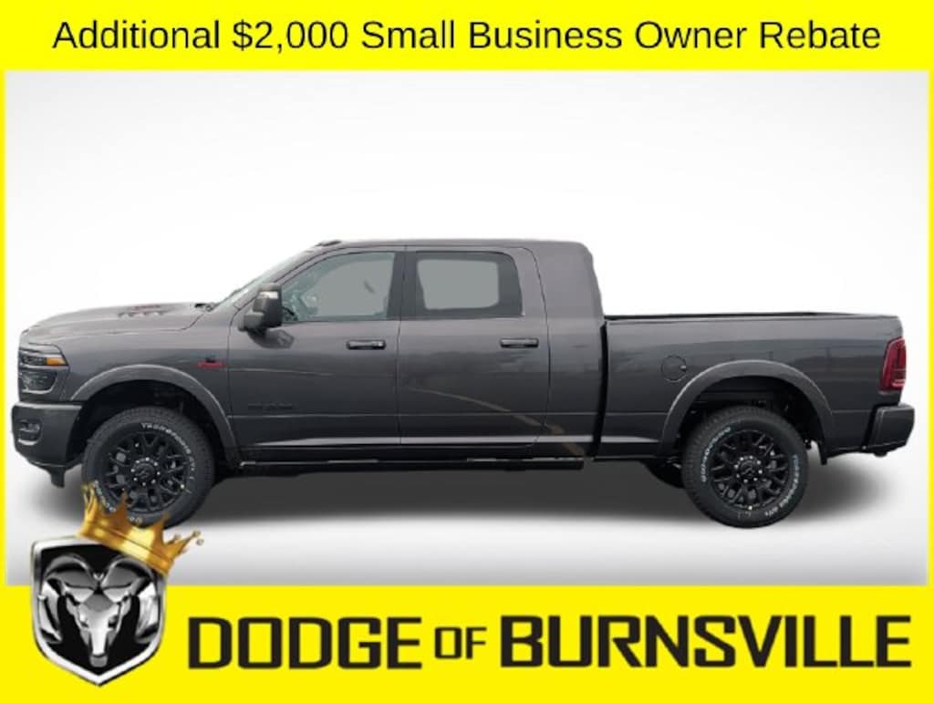 New 2027 Ram 3500 LIMITED MEGA CAB 4X4 6'4 BOX Pickup