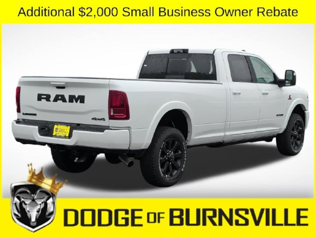 New 2027 Ram 3500 LARAMIE CREW CAB 4X4 8' BOX Pickup