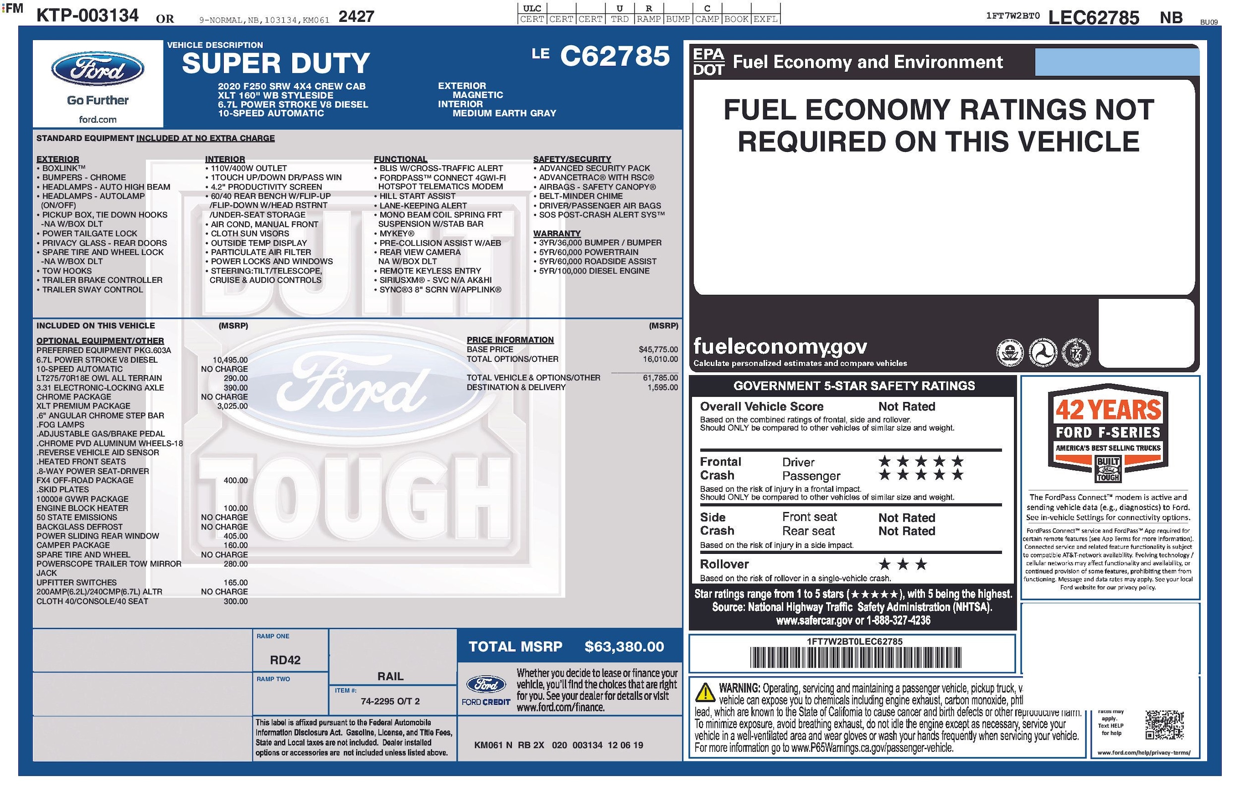 2020 Ford F-250 Super Duty XLT