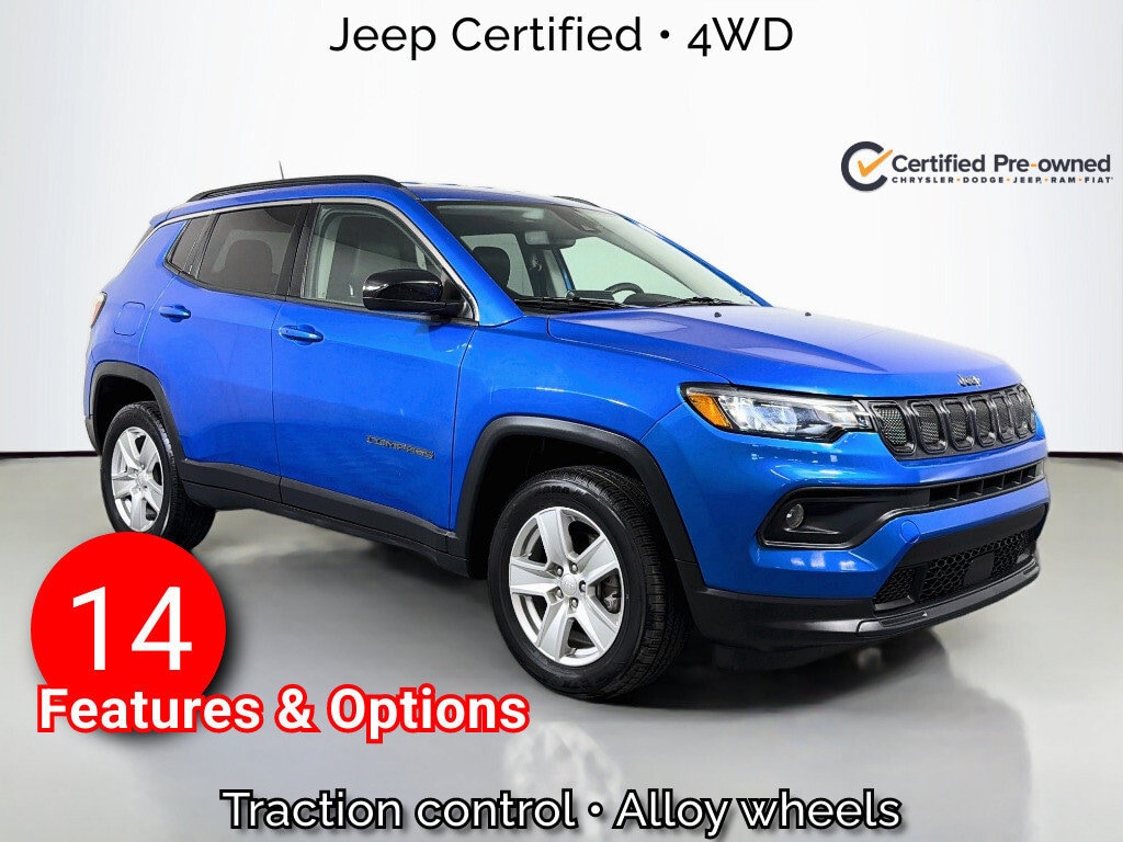 Certified 2022 Jeep Compass Latitude Sport Utility