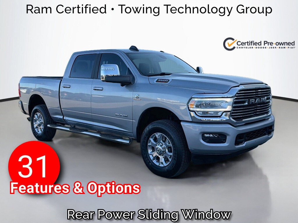 Certified 2024 Ram 3500 Laramie Crew Cab Pickup