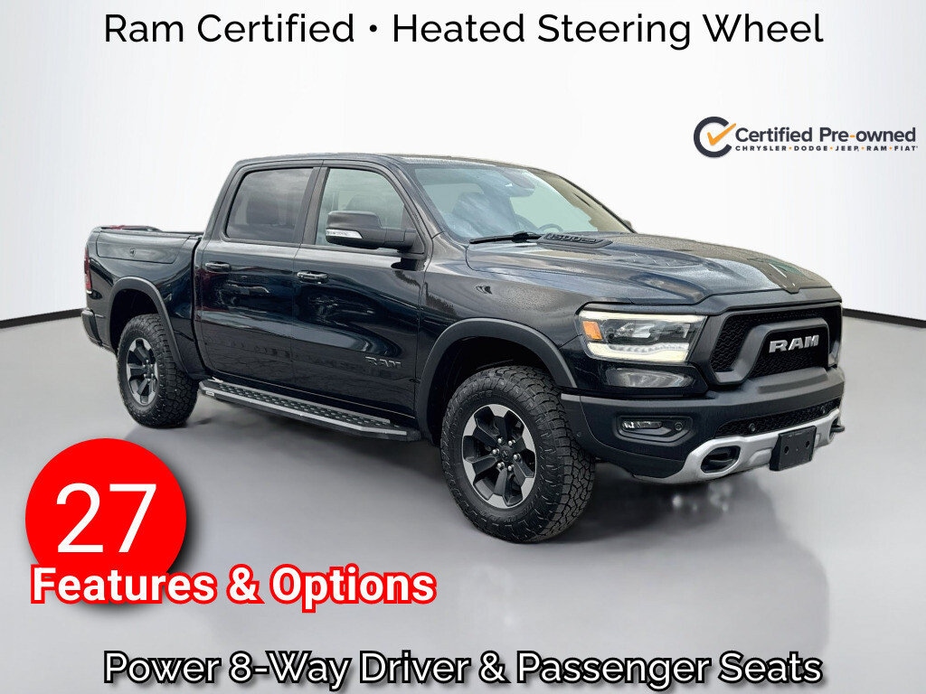 Certified 2019 Ram 1500 Rebel Crew Cab Pickup