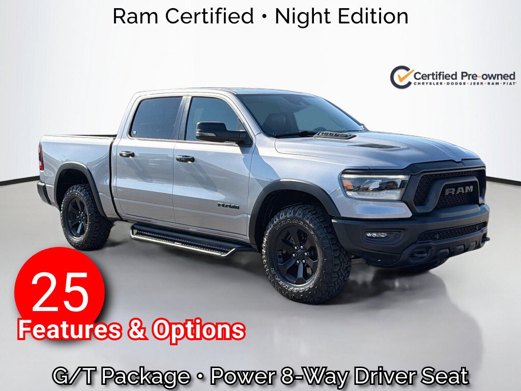 Certified 2024 Ram 1500 Rebel Crew Cab Pickup