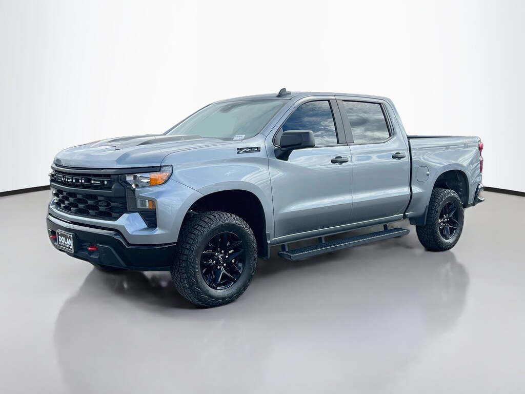 Used 2023 Chevrolet Silverado 1500 Custom Trail Boss Crew Cab Pickup
