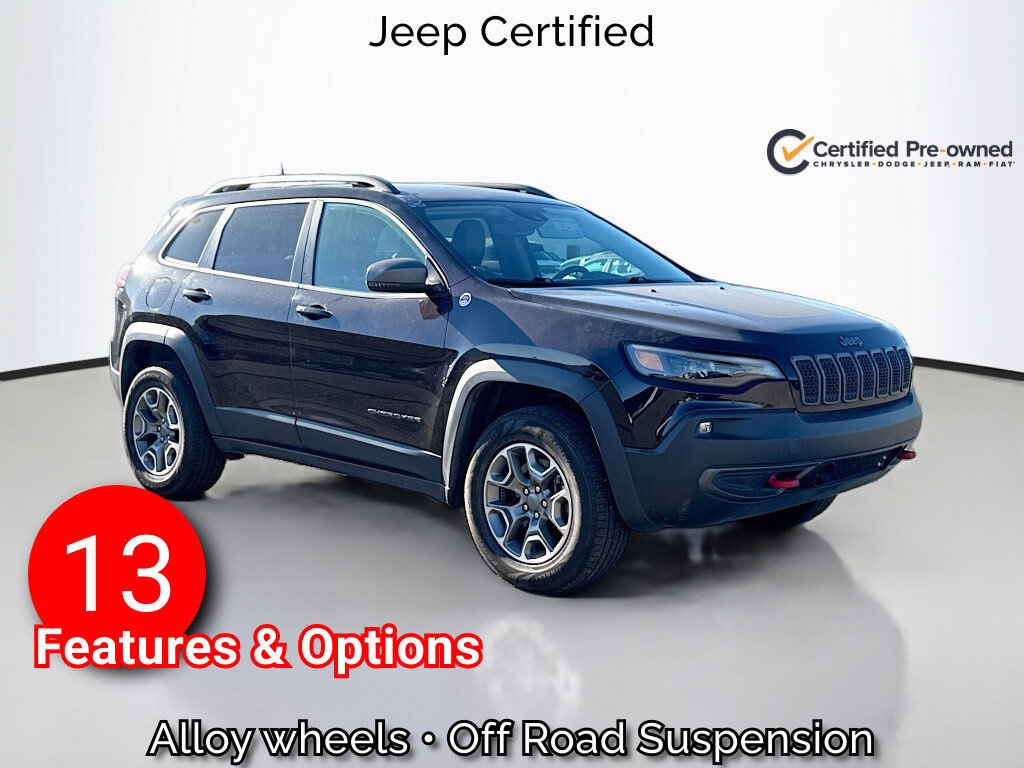 Used 2021 Jeep Cherokee Trailhawk Sport Utility