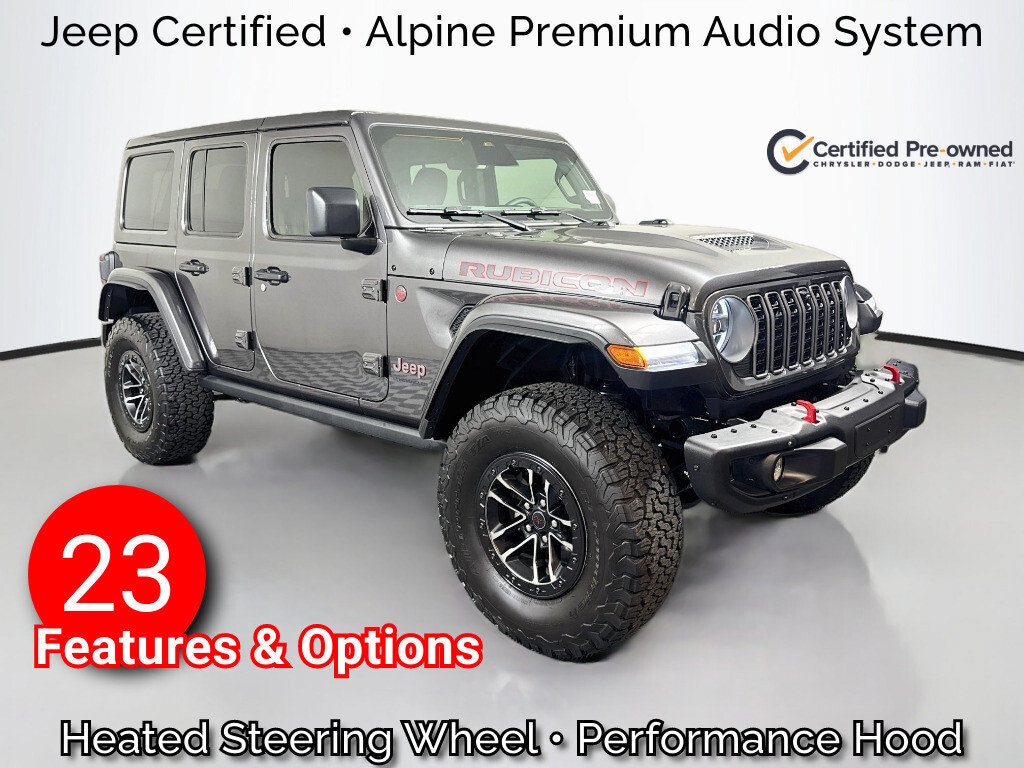Certified 2026 Jeep Wrangler Rubicon Convertible