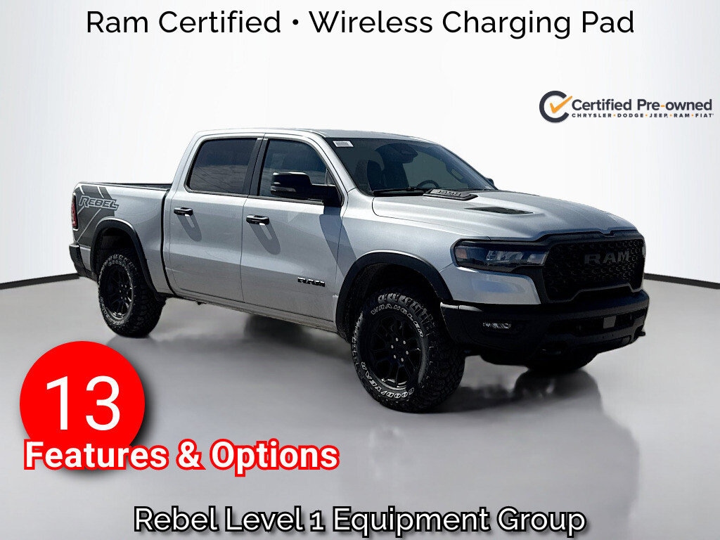 Certified 2026 Ram 1500 Rebel Crew Cab Pickup