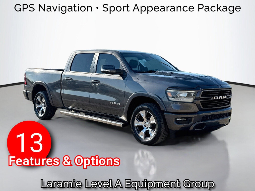 Certified 2021 Ram 1500 Laramie Crew Cab Pickup