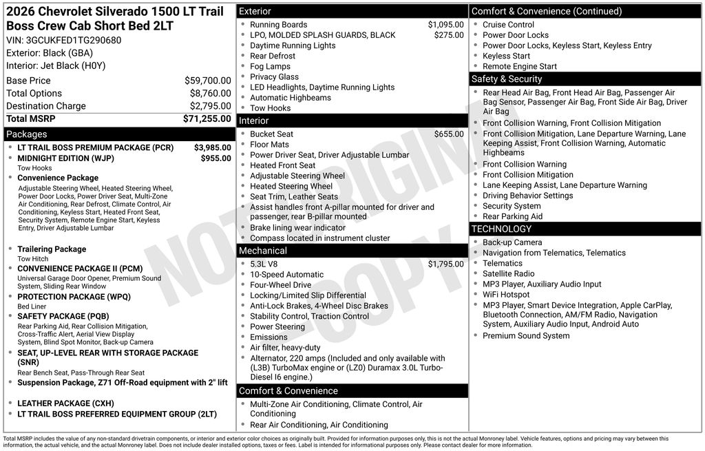 2026 Chevrolet Silverado 1500 LT Trail Boss - Photo 38
