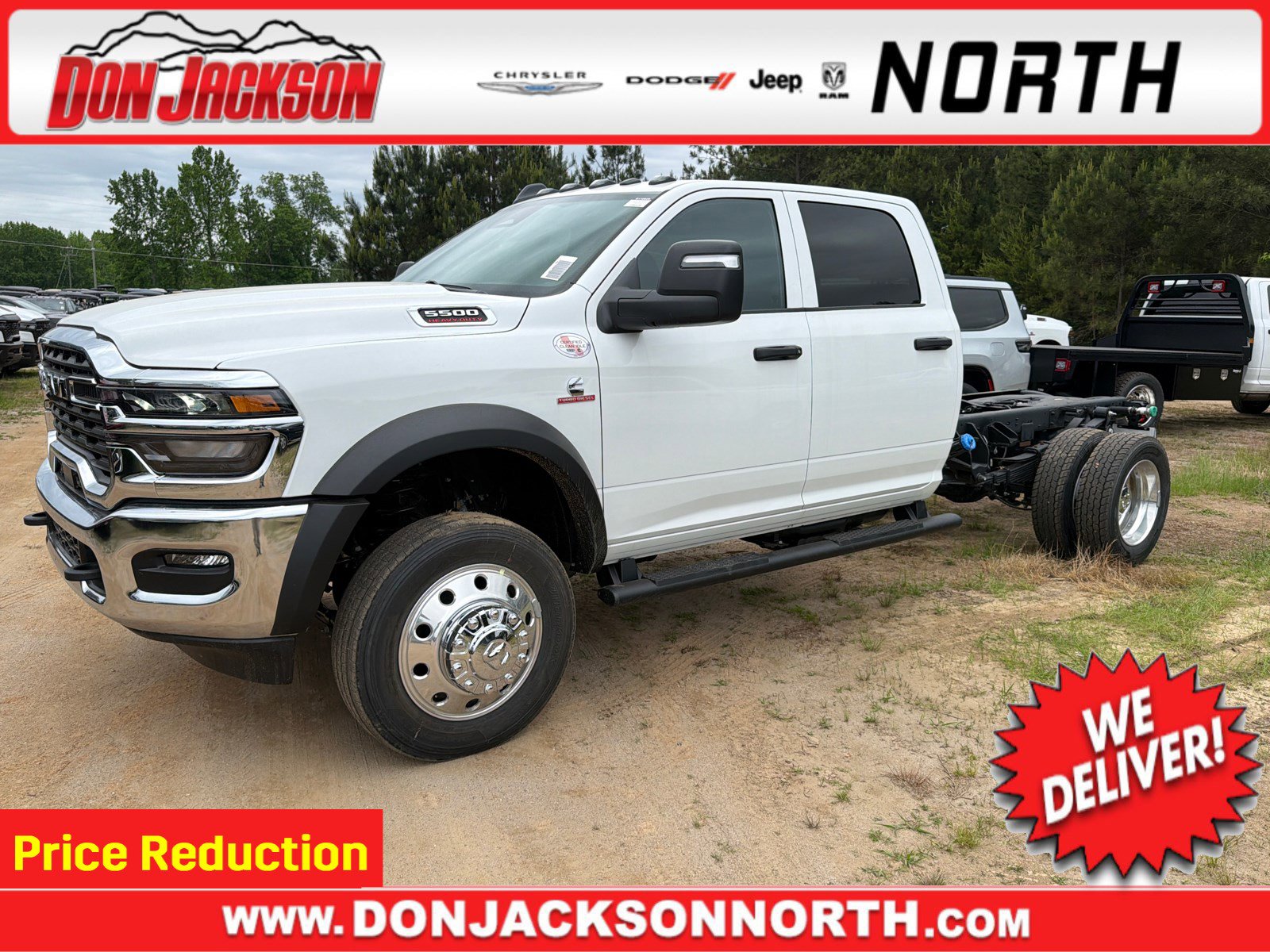 2026 Ram 5500 Chassis Cab TRADESMAN  CREW  4X4 60' CA Pickup