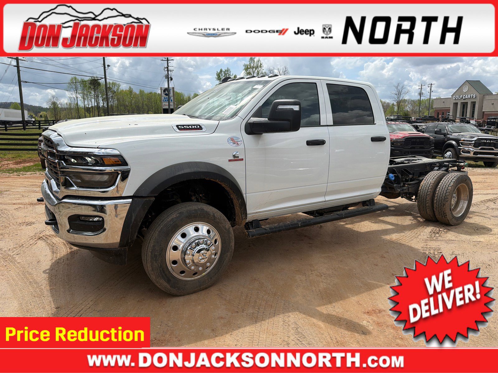 2026 Ram 5500 Chassis Cab TRADESMAN  CREW  4X4 60' CA Pickup