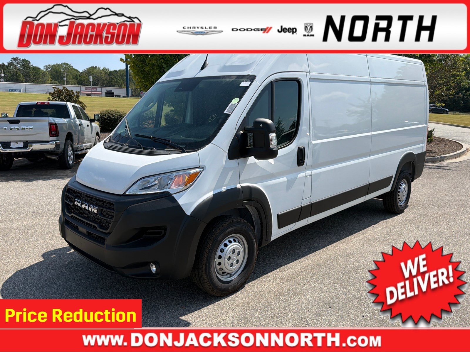 2026 RAM ProMaster Cargo Van Tradesman