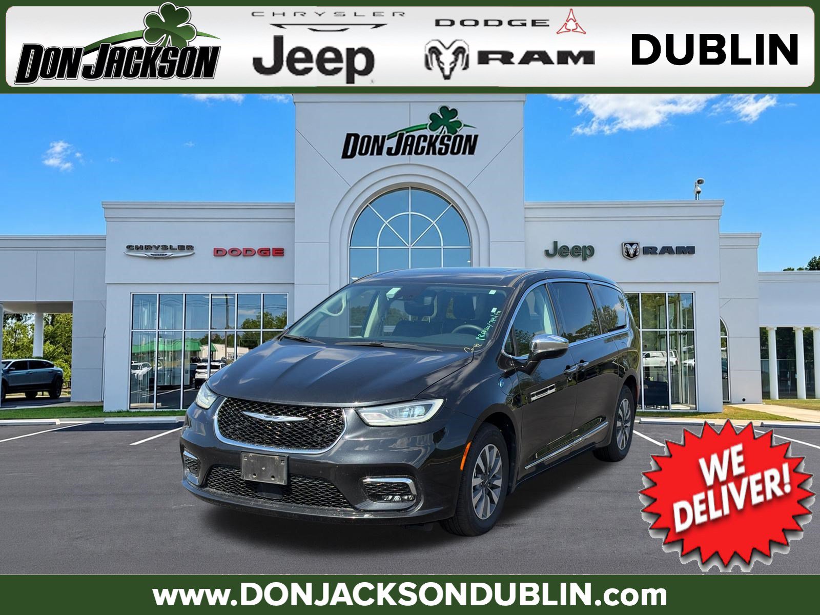Used 2023 Chrysler Pacifica Plug-In Hybrid Limited Van Passenger Van