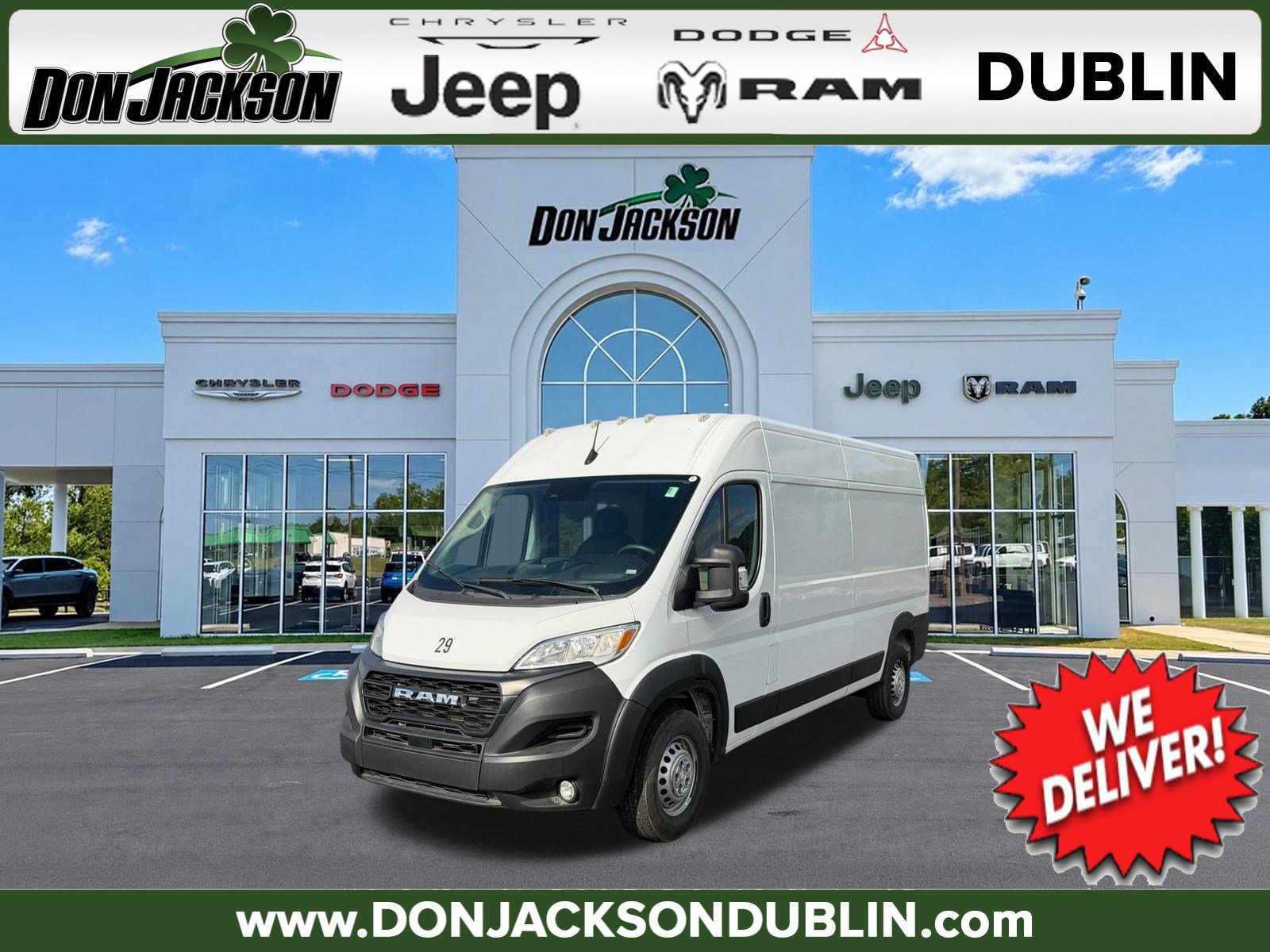 2024 RAM ProMaster Cargo Van