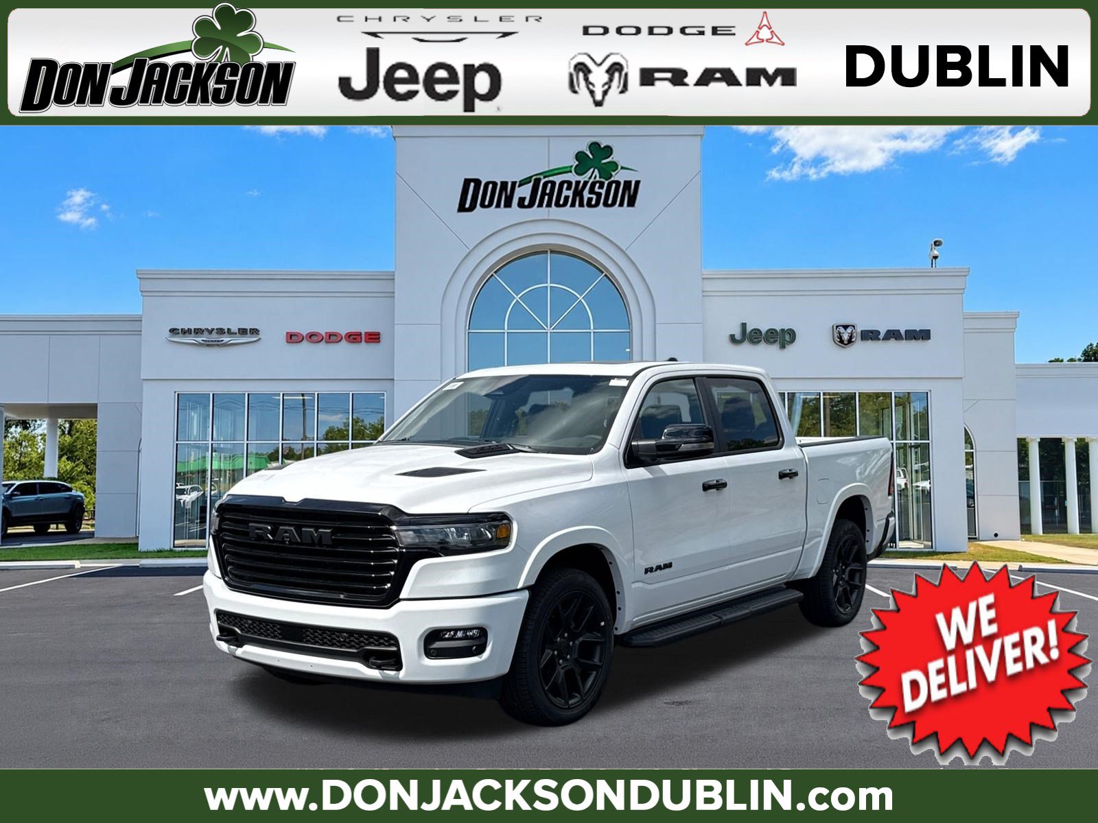 New 2027 Ram 1500 LARAMIE CREW CAB 4X4 5'7 BOX Pickup