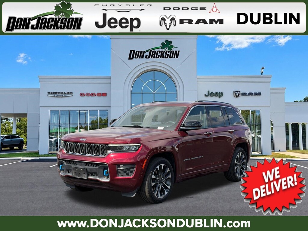 Used 2022 Jeep Grand Cherokee 4xe Overland SUV