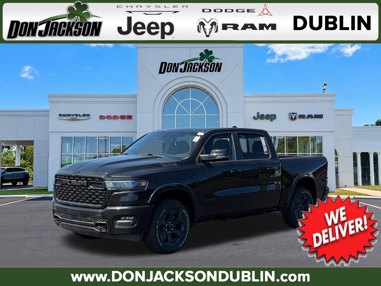 2026 Ram 1500 BIG HORN CREW CAB 4X4 5'7 BOX Pickup
