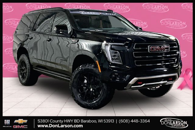 New 2026 GMC Yukon AT4 Black Widow - Supercharged SUV