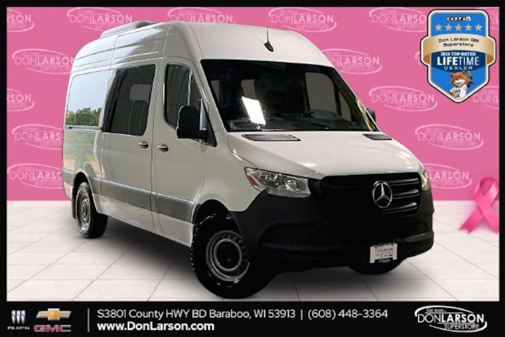 Used 2024 Mercedes-Benz Sprinter Passenger Van 2500 Standard Roof I4 Diesel 144 RWD Van