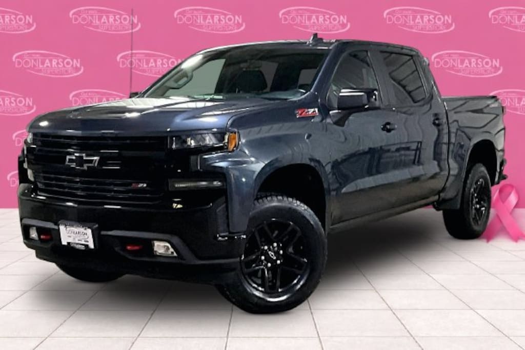 Used 2021 Chevrolet Silverado 1500 LT Trail Boss Truck Crew Cab