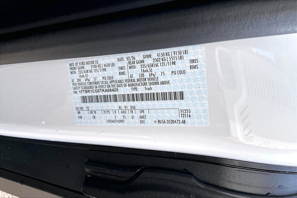 2026 Ford Transit Van Base - Photo 16