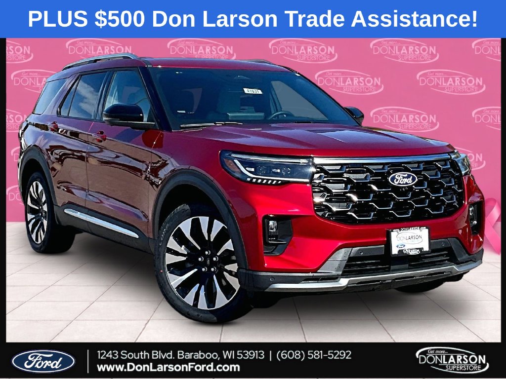 New 2027 Ford Explorer Platinum SUV