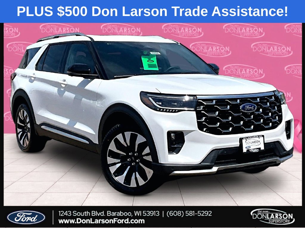 New 2026 Ford Explorer Platinum SUV