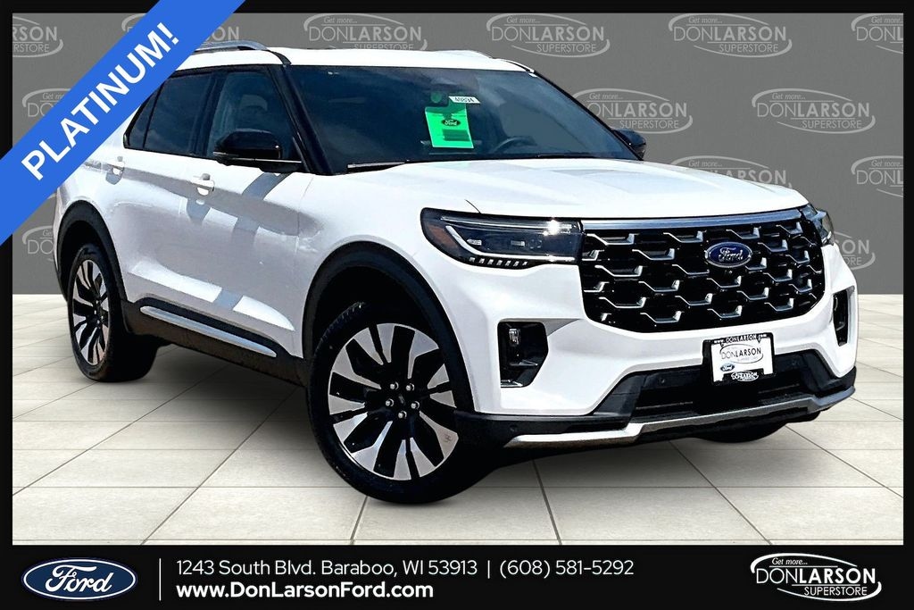 New 2026 Ford Explorer Platinum SUV
