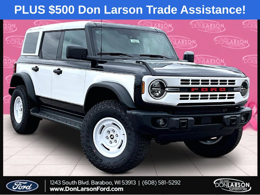 New 2026 Ford Bronco Custom Heritage Edition SUV