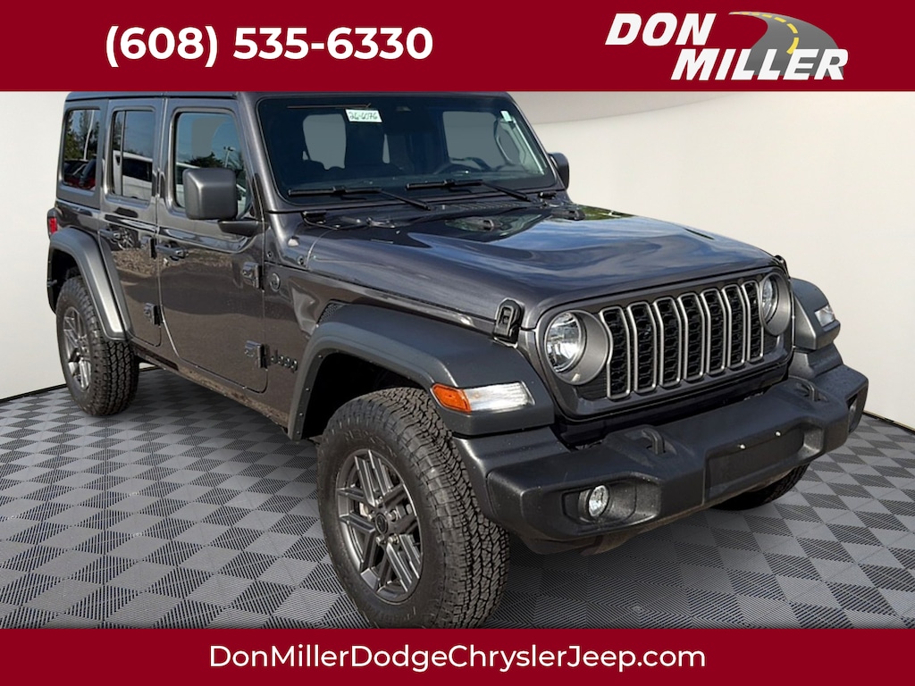 New 2026 Jeep Wrangler 4-Door Sport S 4x4 Sport Utility