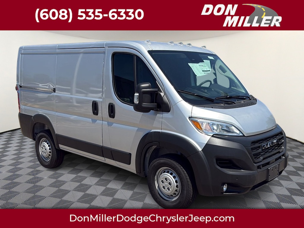 New 2026 Ram Promaster 1500 Cargo Van Tradesman Low Roof 118 WB w/Pass Seat Cargo Van