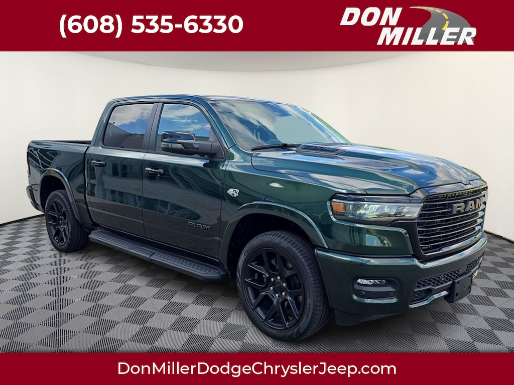 New 2026 Ram 1500 Laramie Crew Cab 4x4 5’7” Box Pickup
