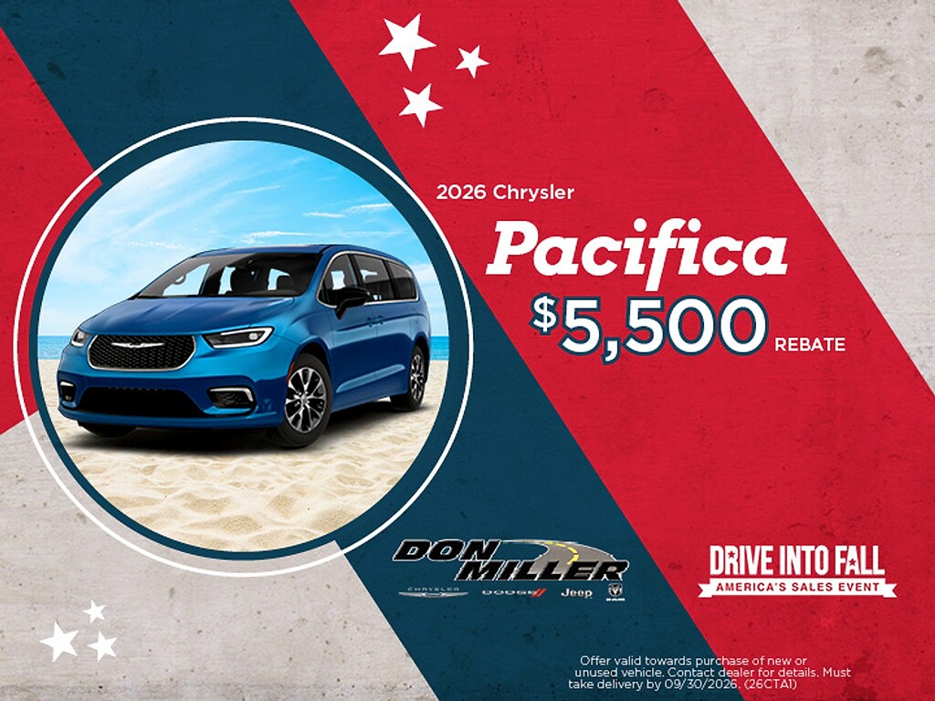 New 2026 Chrysler Pacifica Select AWD Passenger Van